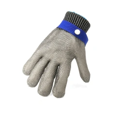 Kitchen work gloves men cut resistance proof hand anti cut protection gloves food level 5 protection