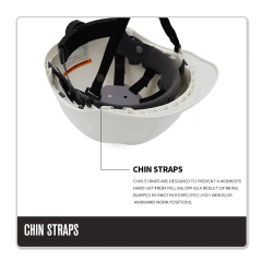 ABS Hard Hat white Lightweight Adjustable 6-Point Ratchet safety helmet