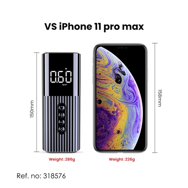 Car Air Compressor 12v Usb Powered Portable Air Pump Digital Tire Inflator