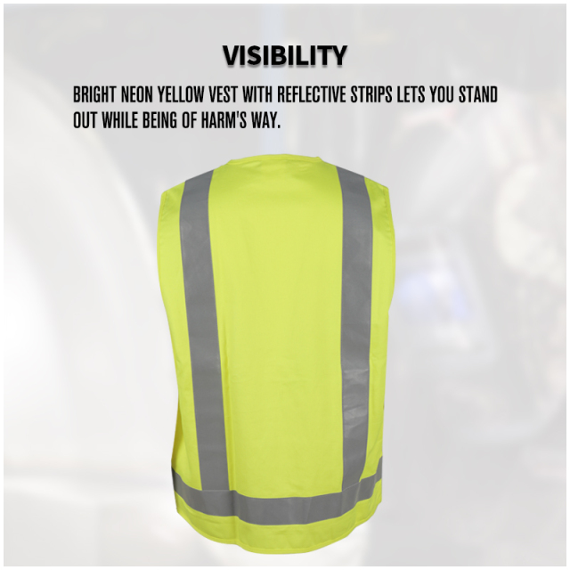 High Visibility Reflective FR Coat Flame Resistant Clothing Safety Vest