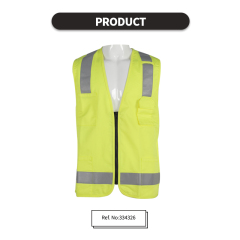 High Visibility Reflective FR Coat Flame Resistant Clothing Safety Vest
