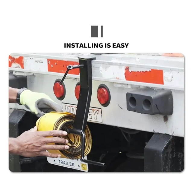 Tie-Downs Strap Winder Galvanized Steel Roll-up Flatbed Trailer Winch Straps up Used in Trailers Trucks
