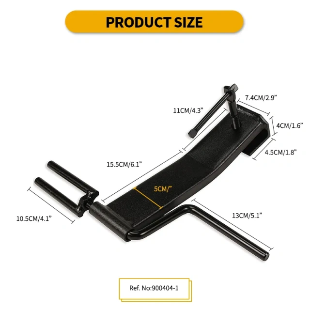 Tie-Downs Strap Winder Black Powder Coated Steel Roll-up Flatbed Trailer Winch Straps up Used in Trailers Trucks