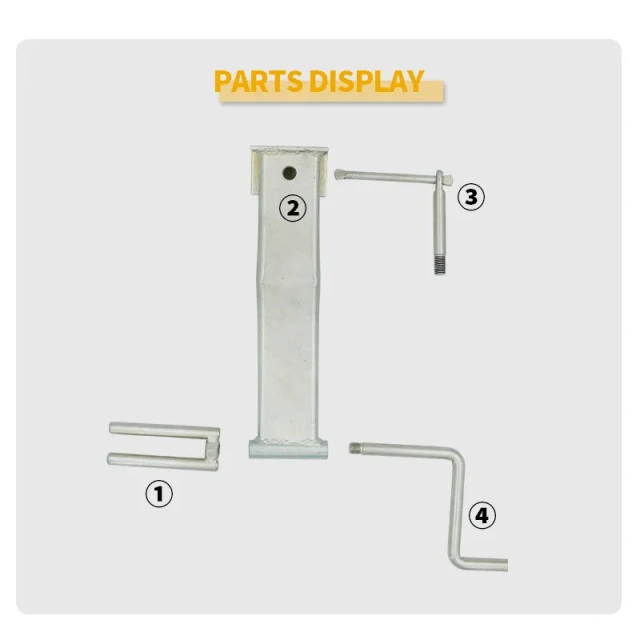 Tie-Downs Strap Winder Galvanized Steel Roll-up Flatbed Trailer Winch Straps up Used in Trailers Trucks