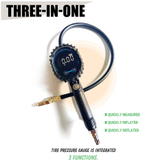 Tire pressure gauge Heavy duty tyre gauge 3-200psi