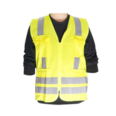 Esd High Visibility Security Reflective Safety Reflector Vest Anti Static Work Safety Clothes
