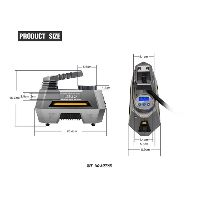 hot selling DC12 volt Portable electric hand mini car tyre air compressor,car tyre compressor Digital Tire Inflator