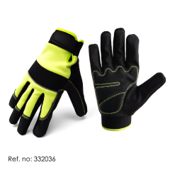 mechanic working Safety Work Gloves Durable Lightweight Suitable Gloves for Home Delivery Yard Work