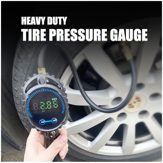 Tire pressure gauge Heavy duty tyre gauge 3-200psi