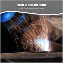 Fire flames safety working flame-retardant clothing fire retardant resistance pullover