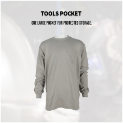 Fire flames safety working flame-retardant clothing fire retardant resistance pullover