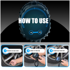 Tire pressure gauge Heavy duty tyre gauge 3-200psi