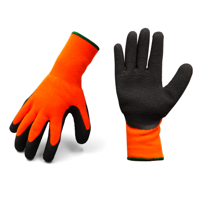 Flex-Tuff Latex Dipped Nitrile Gardening And Nitrile Flat Dip Work Gloves