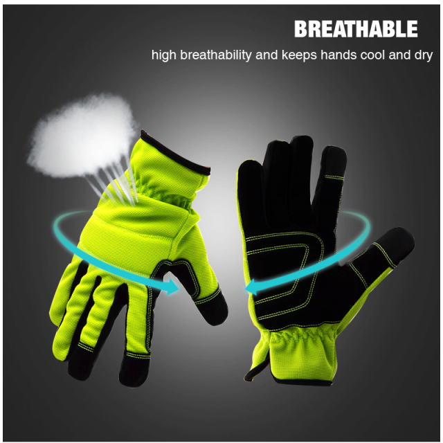 Mechanic Working Gloves Safety Work Gloves Durable Lightweight Suitable Yard Work Gloves