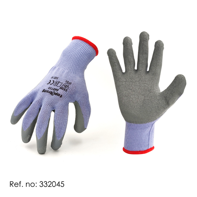 Rubber Coated Work Gloves Nitrile Latex Dip Glove Gardening and Work Gloves