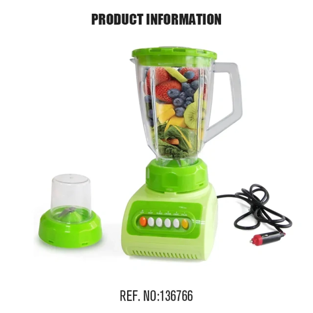 12V DC Orange Fruit Vegetable Smoothie Milk Shake Makers Electric Mini Portable Car Juicer Blender For Car