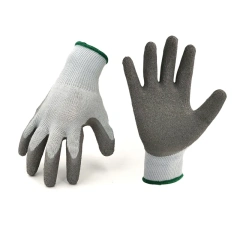 Rubber Coated Gloves Nitrile Latex Dip Glove Gardening and Work Gloves
