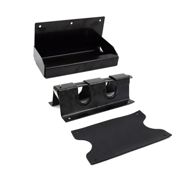 Double Holder for Cargo Bar Load Locks 2-Piece: Restraint + Bottom Foot Protector