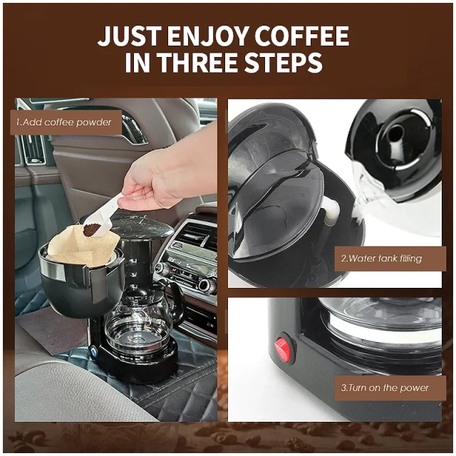 Car coffee maker