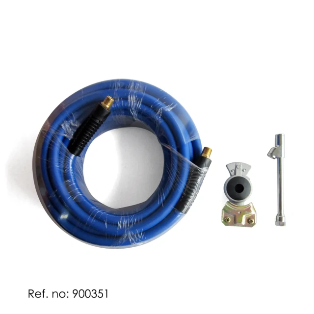 Air Inflator Hose Kits with Gladhand & Air Chuck Hy brid Hose