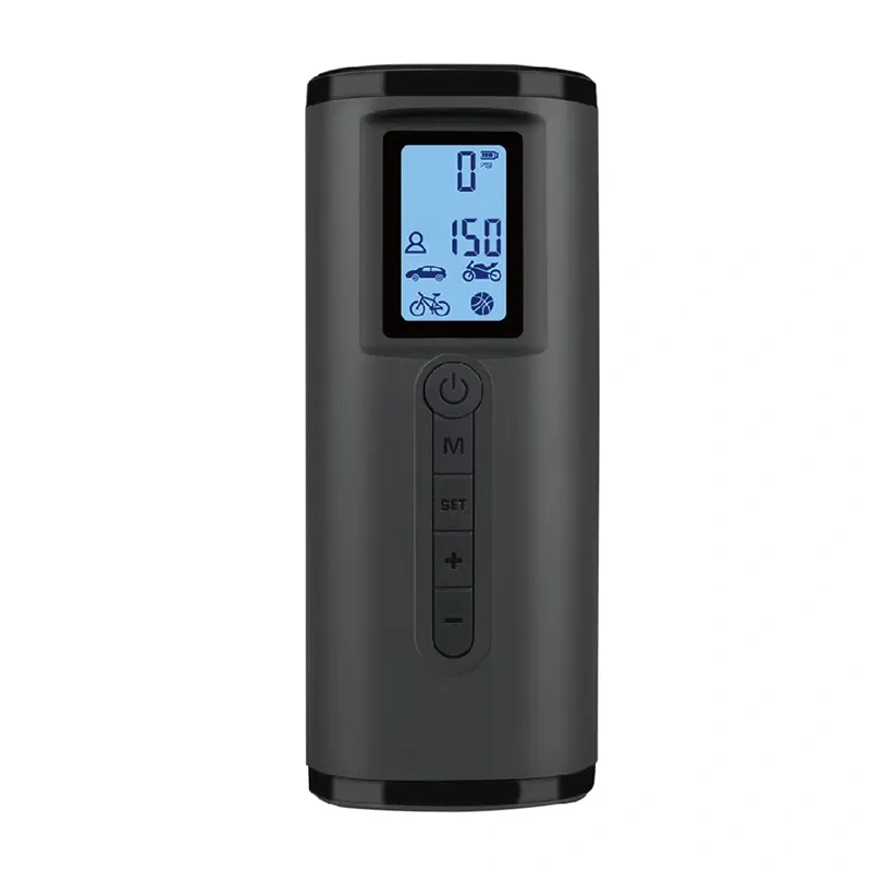 Wireless Cordless Rechargeable Digital Display Tyre Compressor Tire Inflator for Car/Motorbike/Bike/Balls