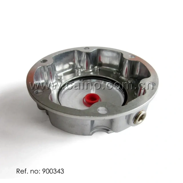 Wheel hub cap for truck and trailer