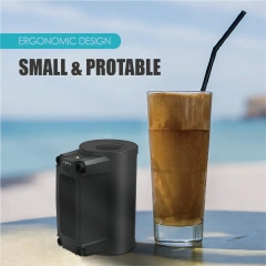 New Design Automatic High Flow Mini Lightweight Quick fill Portable Electric Air Pump for Inflatables Vacuum Cleaner