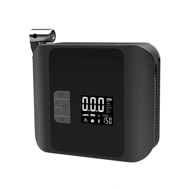 12V Wireless Cordless Rechargeable Digital Display Tyre Compressor Tire Inflator for Car/Bike/Balls