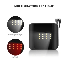 12V Wireless Cordless Rechargeable Digital Display Tyre Compressor Tire Inflator for Car/Bike/Balls