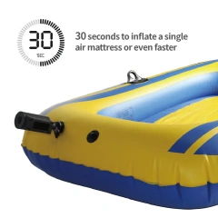 New Design Automatic High Flow Mini Lightweight Quick fill Portable Electric Air Pump for Inflatables Vacuum Cleaner