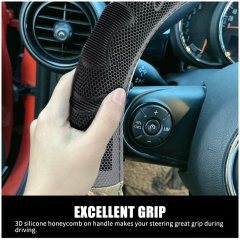 Large Size Steering Wheel Cover Great Grip Anti-Slip Design