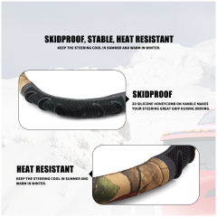 Large Size Steering Wheel Cover Great Grip Anti-Slip Design