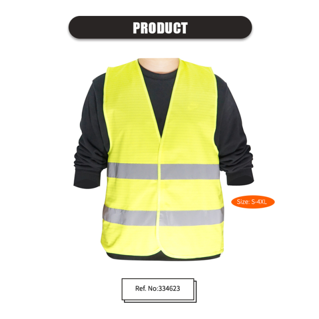 ESD High Visibility Reflective Safety Vest Anti Static