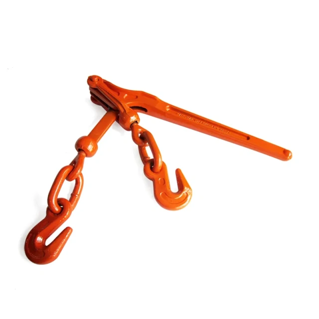 OEM Heavy Duty Red 3/8" Drop Forged Ratchet Type Load Binder for Trailers Trucks