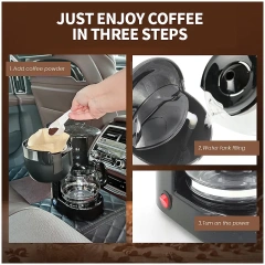 Car coffee maker