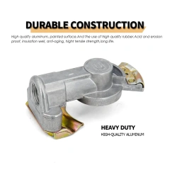 Aluminum Gladhand Universal Glad Hand Air Hose Brake Coupling Service Handshake for Truck Trailer RVs