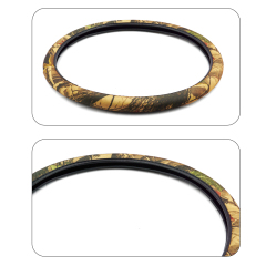 Large Size Steering Wheel Cover Cloth Material Great Grip Anti-Slip Design