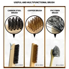 Wire Brush Heavy Duty Copper For Cleaning Rust