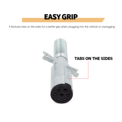 Universal 7-Way Tractor Plug