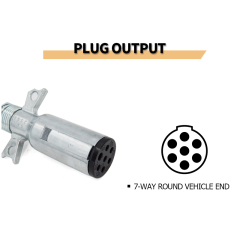 Universal 7-Way Tractor Plug
