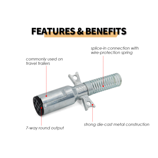 Universal 7-Way Tractor Plug