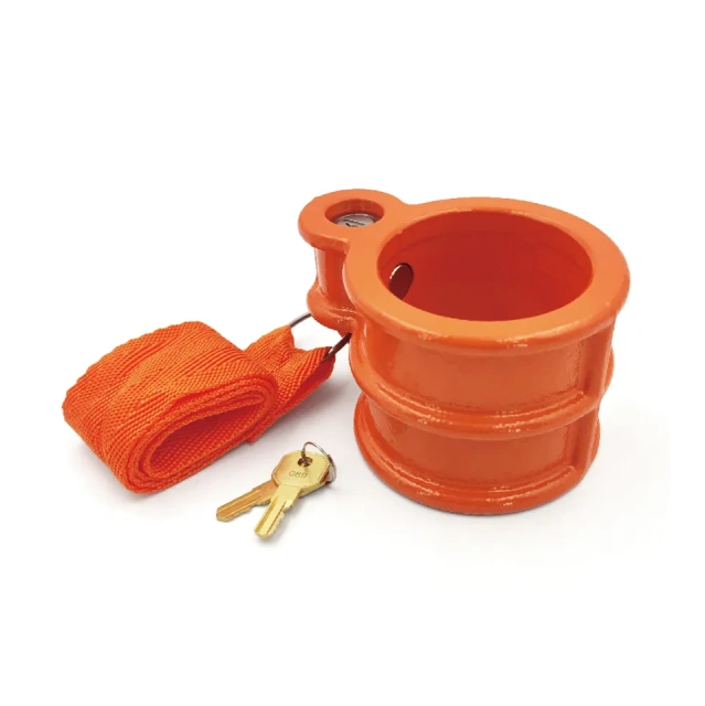 Trailer spare parts truck king pin lock heavy duty truck with 2 keys