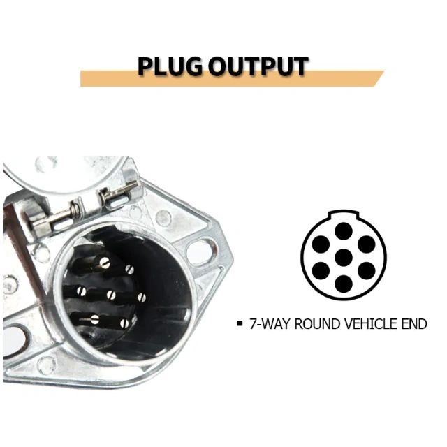 7-Way Trailer Socket