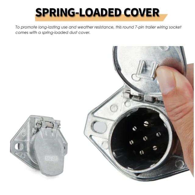 7-Way Trailer Socket