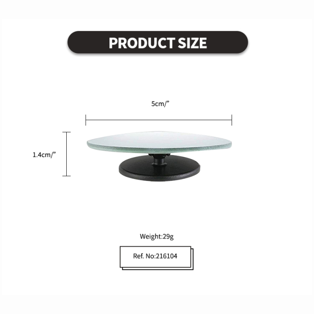 2" Round HD Glass Frameless Wide Angle Adjustable Convex Rear View Blind Spot Mirrors For Cars
