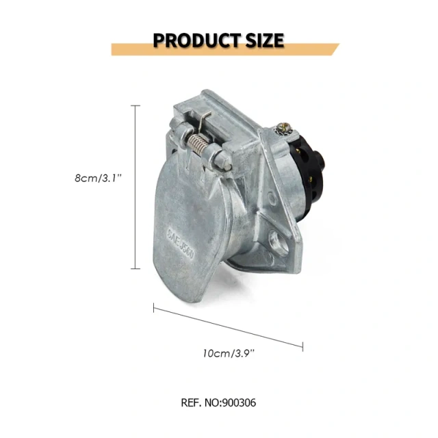 7-Way Trailer Socket