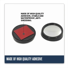 HD Glass and ABS Housing Wide Angle Convex Rear View Blind Spot Mirrors For Cars