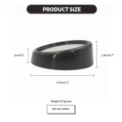 HD Glass and ABS Housing Wide Angle Convex Rear View Blind Spot Mirrors For Cars