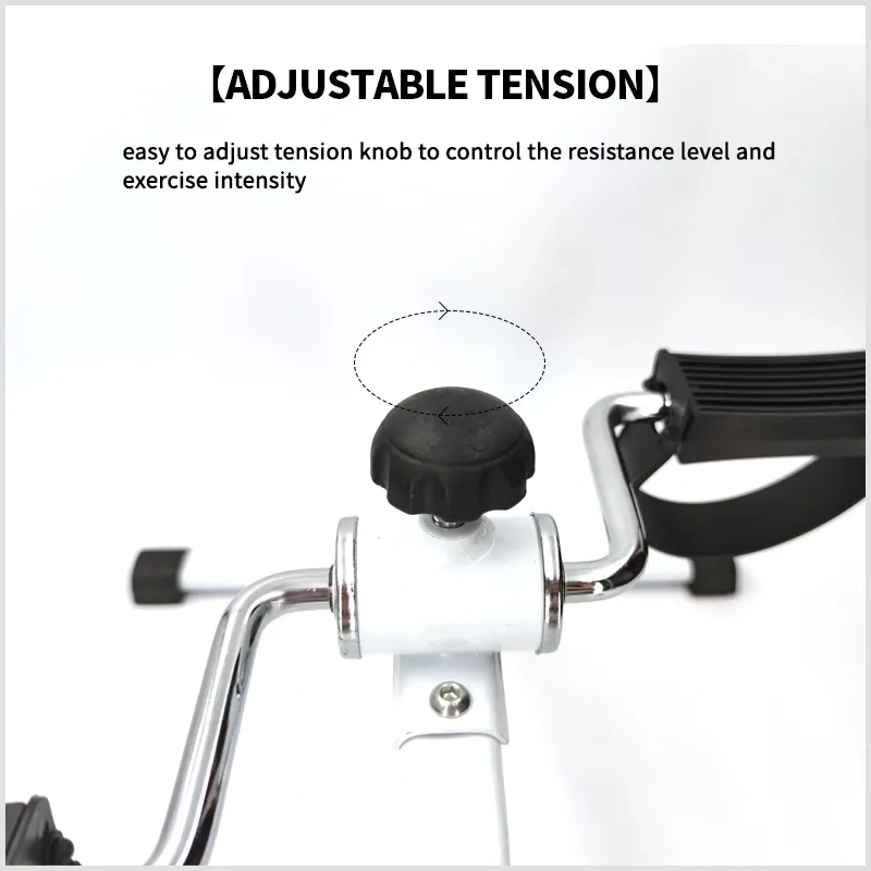 Exercise Peddler Legs and Arms Workout Pedal Exerciser Fitness Cycle Bike for Elderly