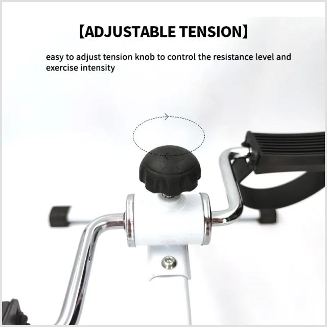 Exercise Peddler Legs and Arms Workout Pedal Exerciser Fitness Cycle Bike for Elderly